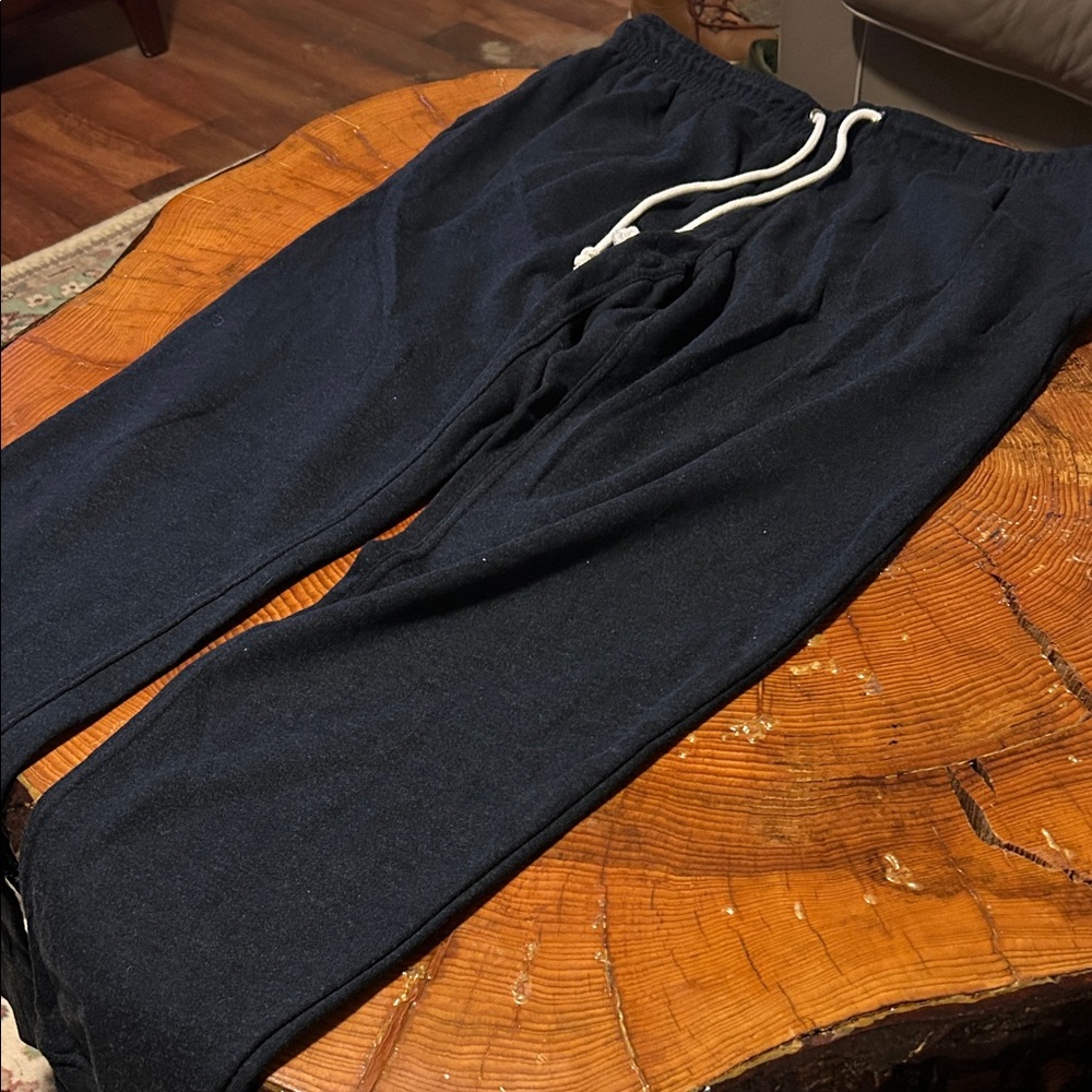 H & M Men's Black Dark Charcoal Sweatpants Joggers w/ Pockets NWT